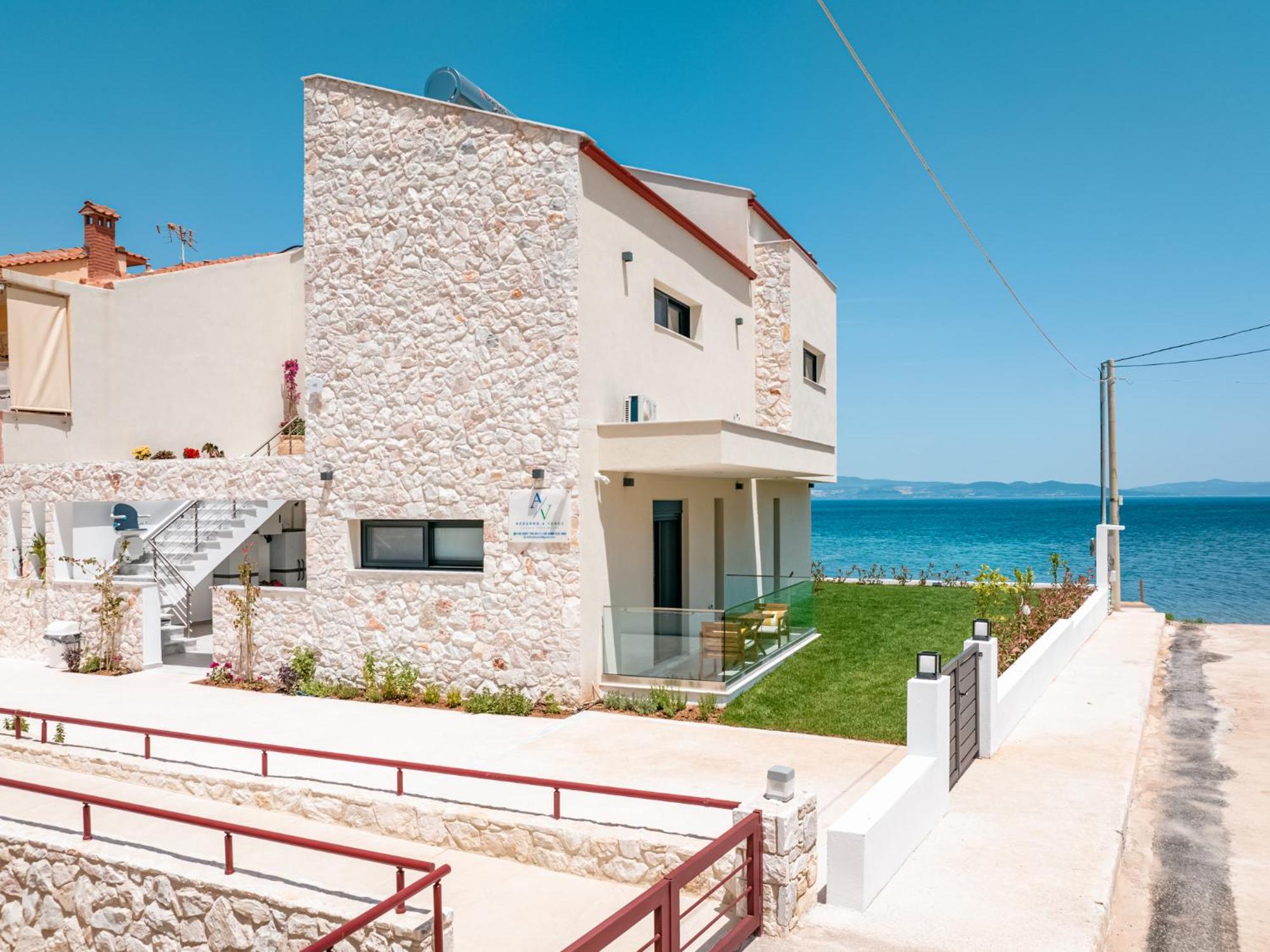 Azzurro E Verde By Rentalspro - Nea Potidaia Halkidiki Nea Poteidaia Esterno foto